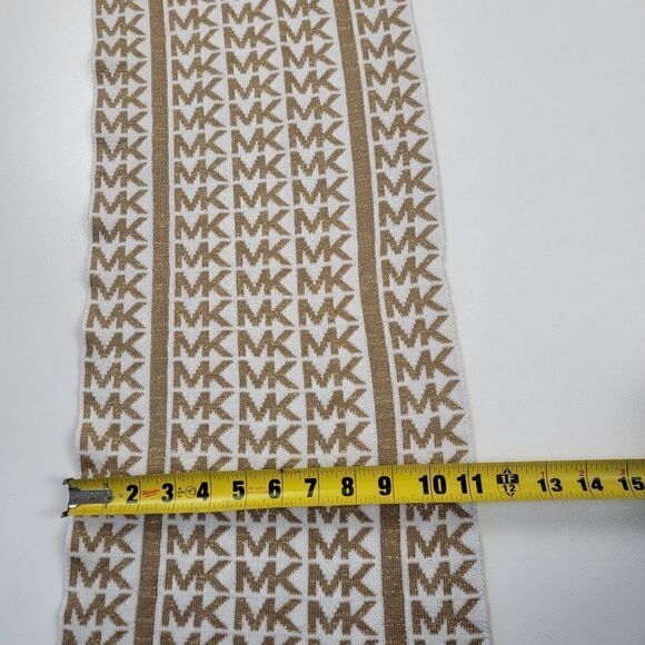 Michael Kors MK Monogram Scarf Wrap‎ - Picture 5 of 8